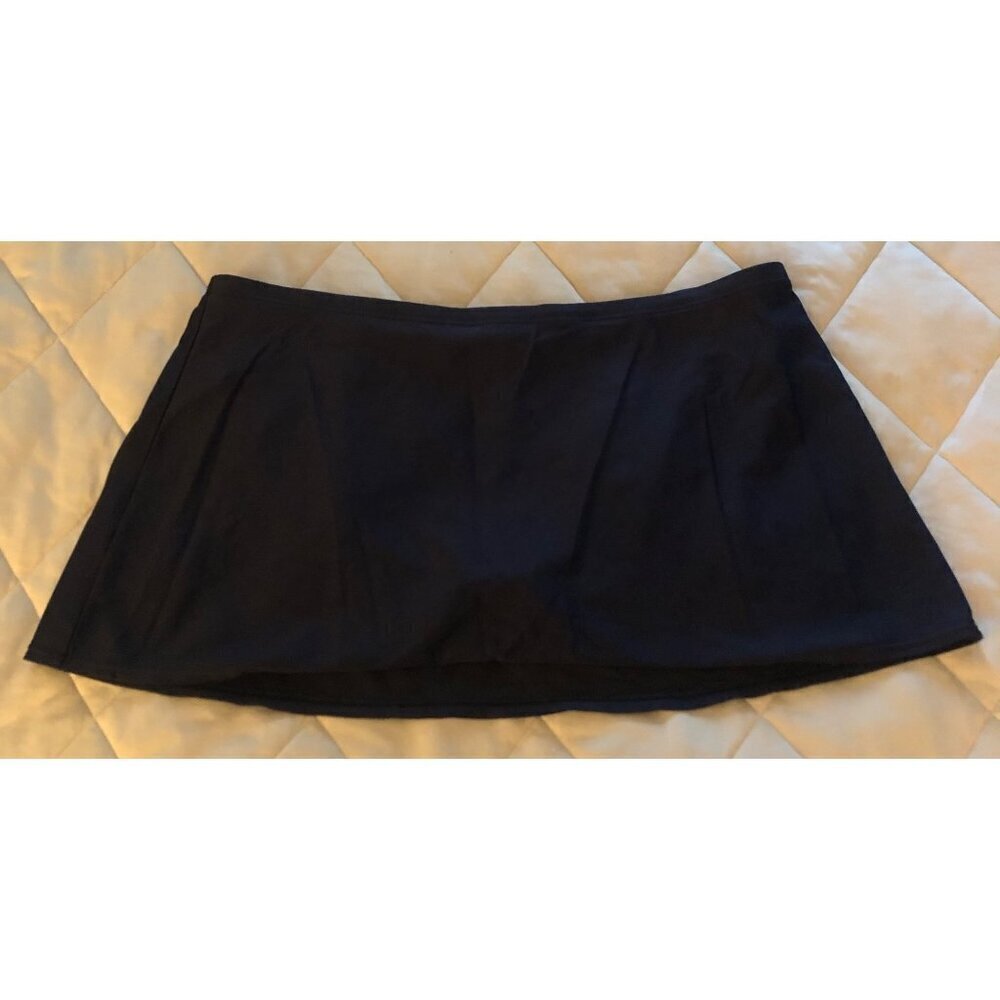 Women's Croft & Barrow Black Tennis Athletic Skirt Size 14
